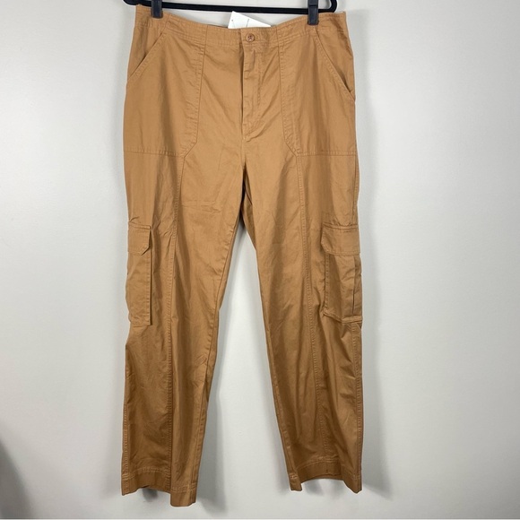 Abercrombie & Fitch Cargo Pants Mens 33 Long Straight Leg Tan Brown Outdoor - Picture 8 of 8